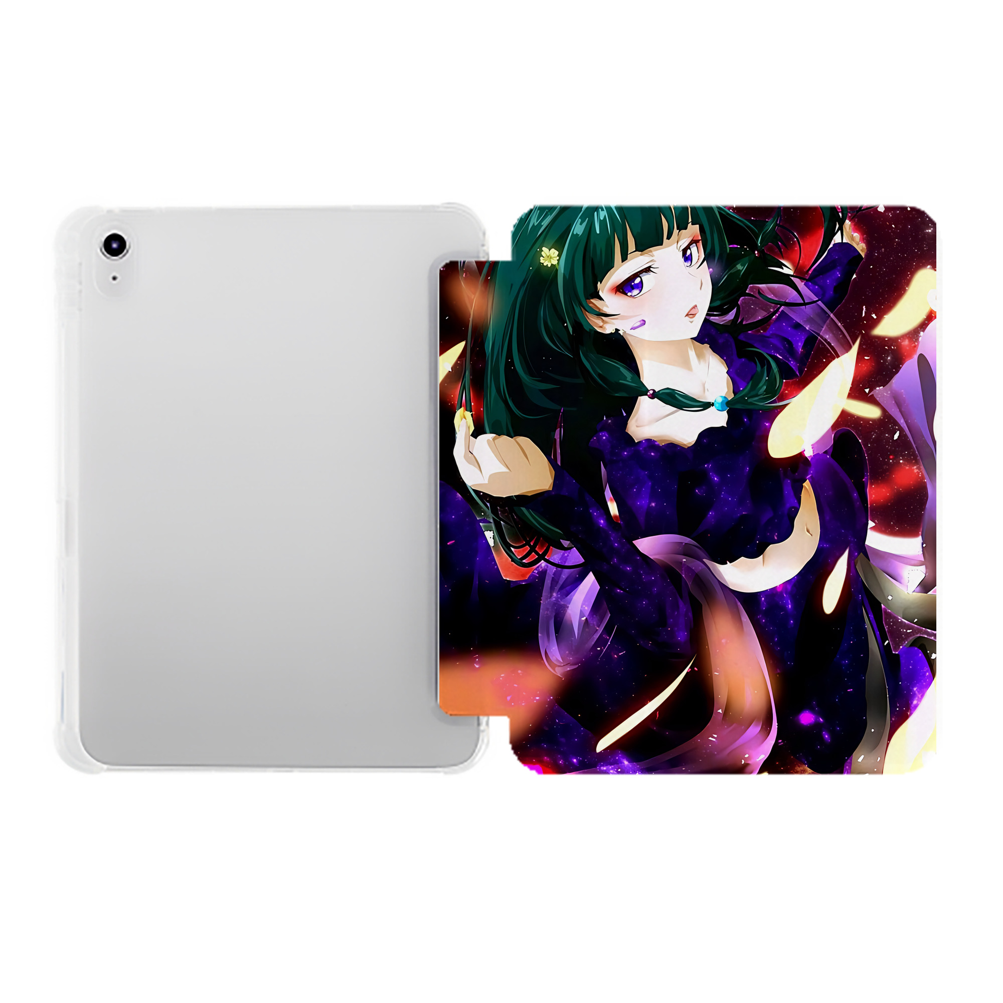 （画像用） 薬屋のひとりごと The Apothecary Diaries IPad ケース ペン収納付き 三つ折りスタンド PUレザー×シリコン 対応機種9.5/10.5/10.9インチ